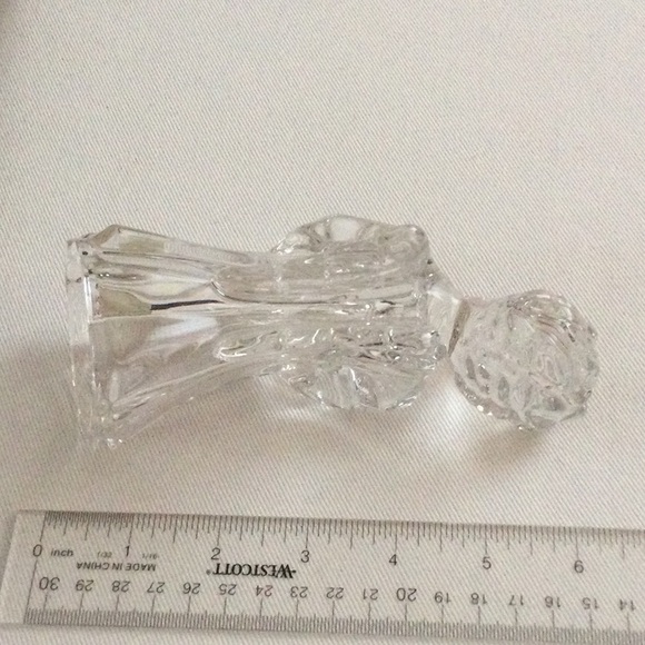 Mikasa Crystal Christmas Angel Candleholder - Picture 2 of 7